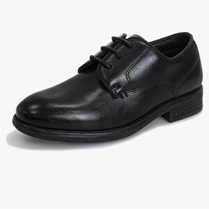 Perry Ellis Portfolio Classic Black Leather Dress Shoes size 6 Youth